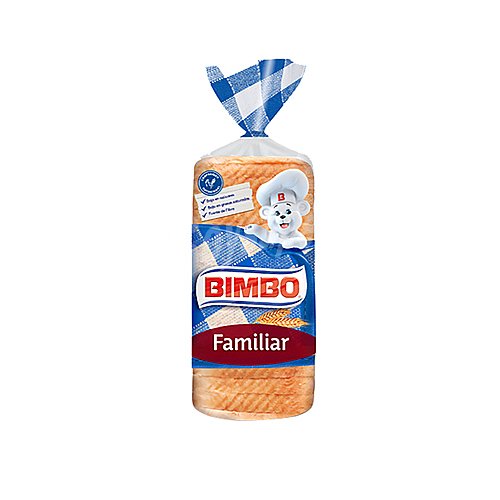 Bimbo Pan de molde familiar, con corteza y rebanada gruesa bimbo