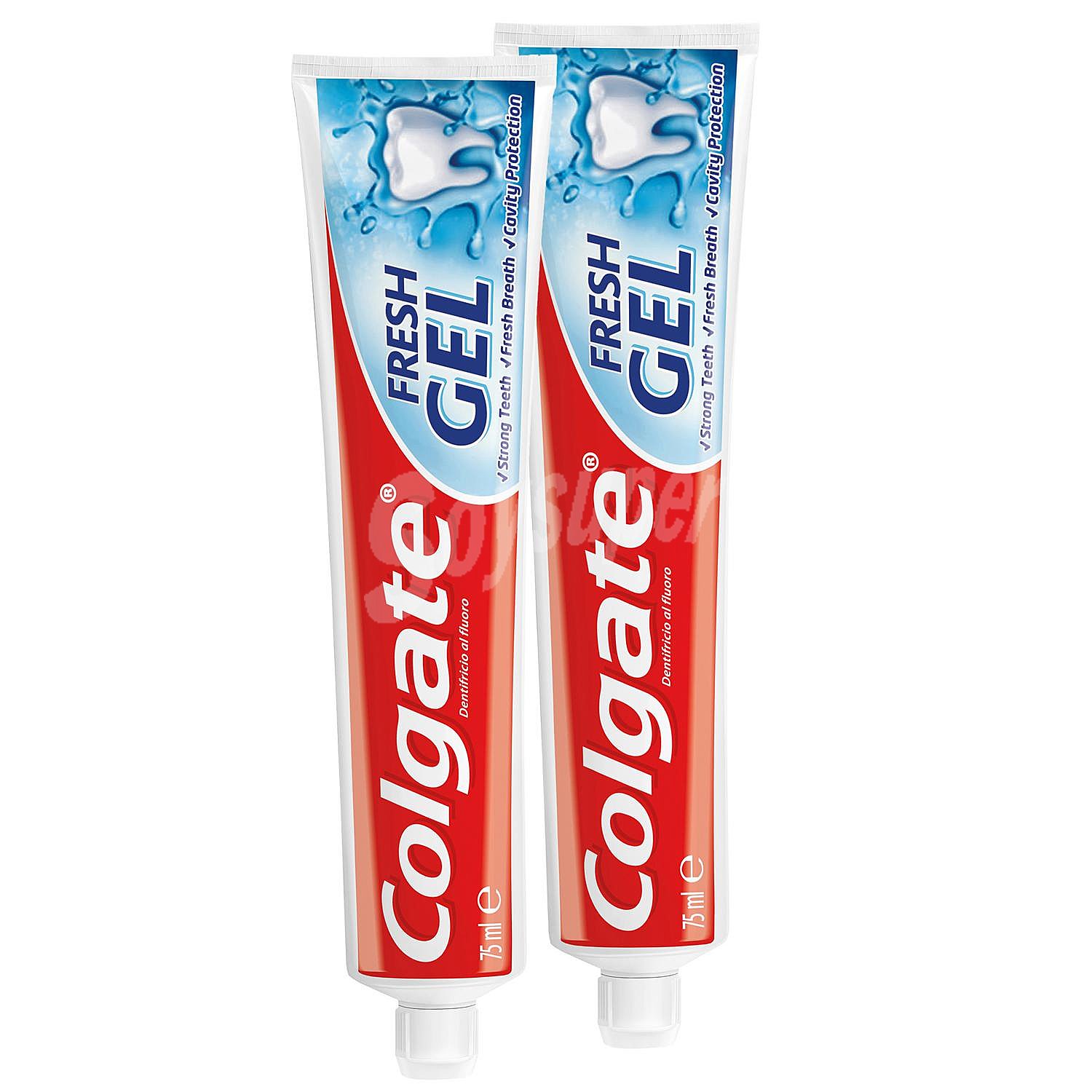 Dentífrico dientes fuertes y aliento fresco Fresh Gel Colgate