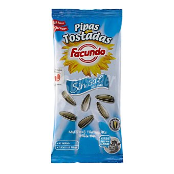 Pipas tostadas sin sal