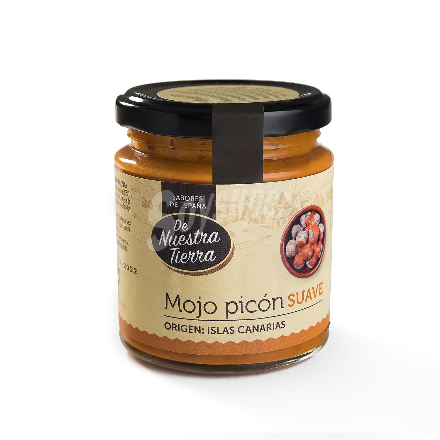 Salsa mojo picón suave De Nuestra Tierra