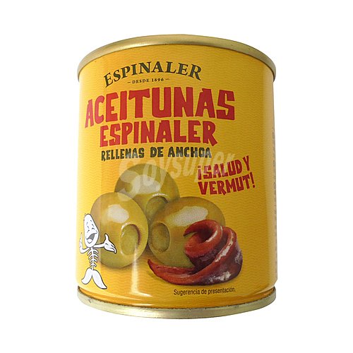 Espinaler Aceitunas rellenas de anchoa espinaler