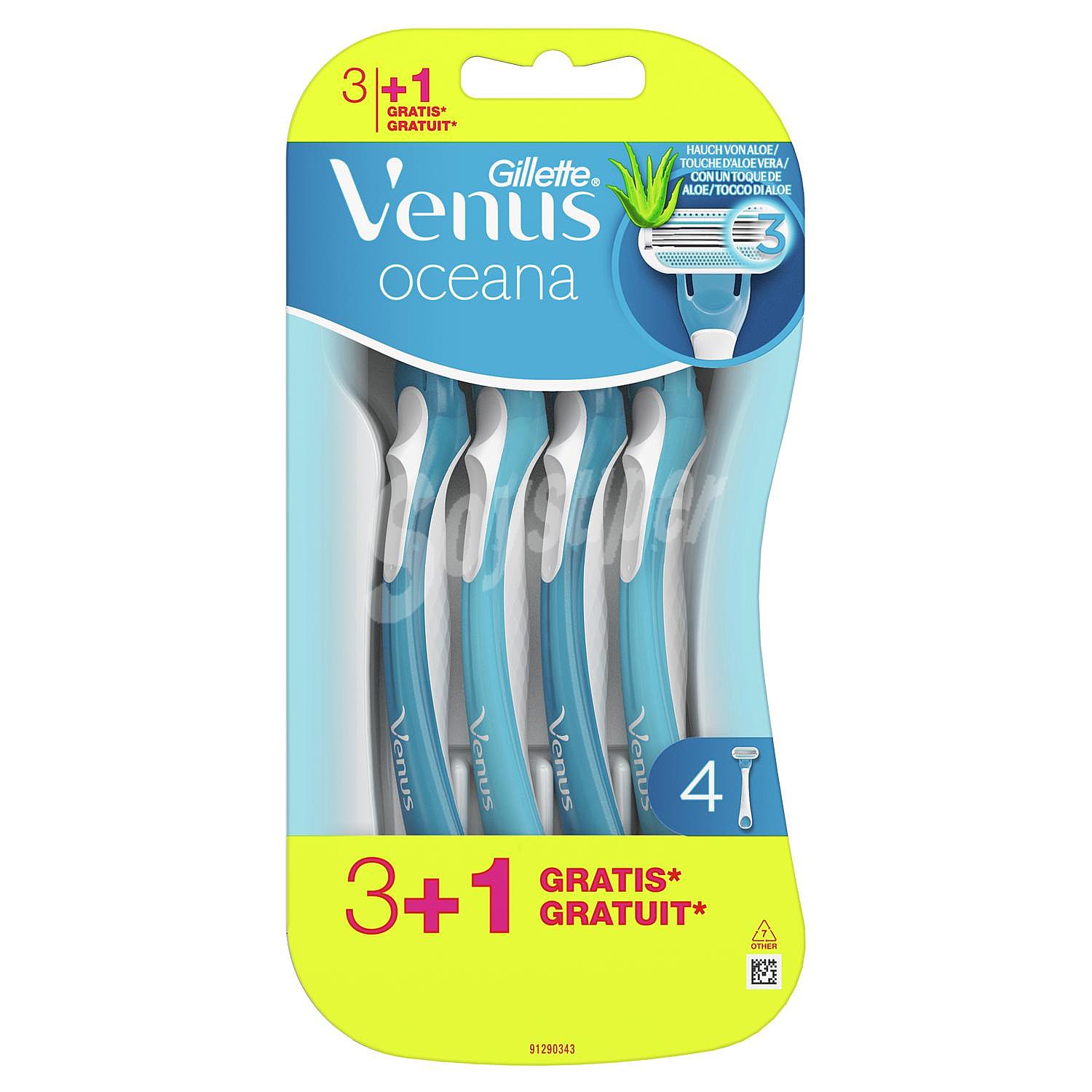 Maquinillas desechables Venus Oceana Gillette