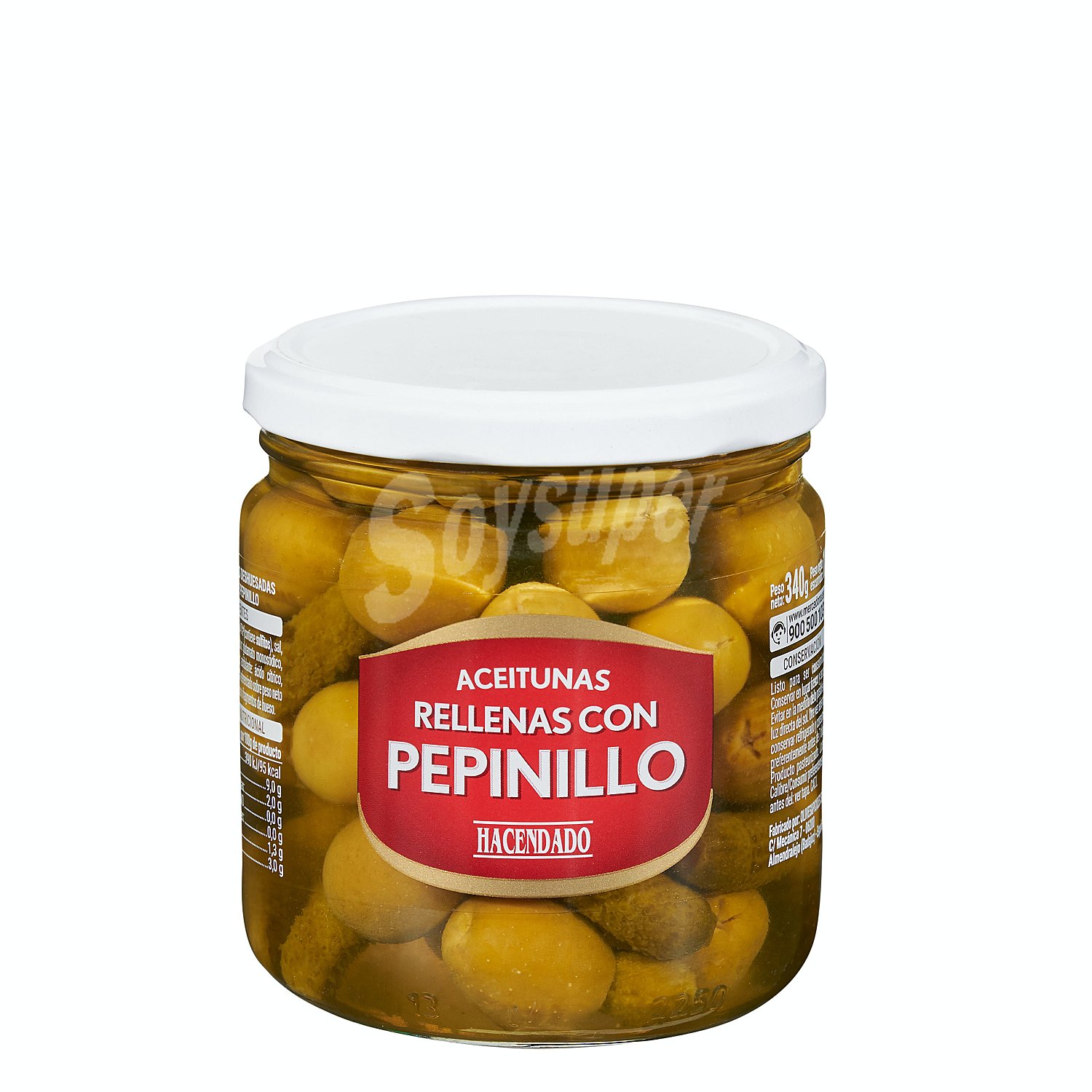 Aceituna manzanilla con pepinillo