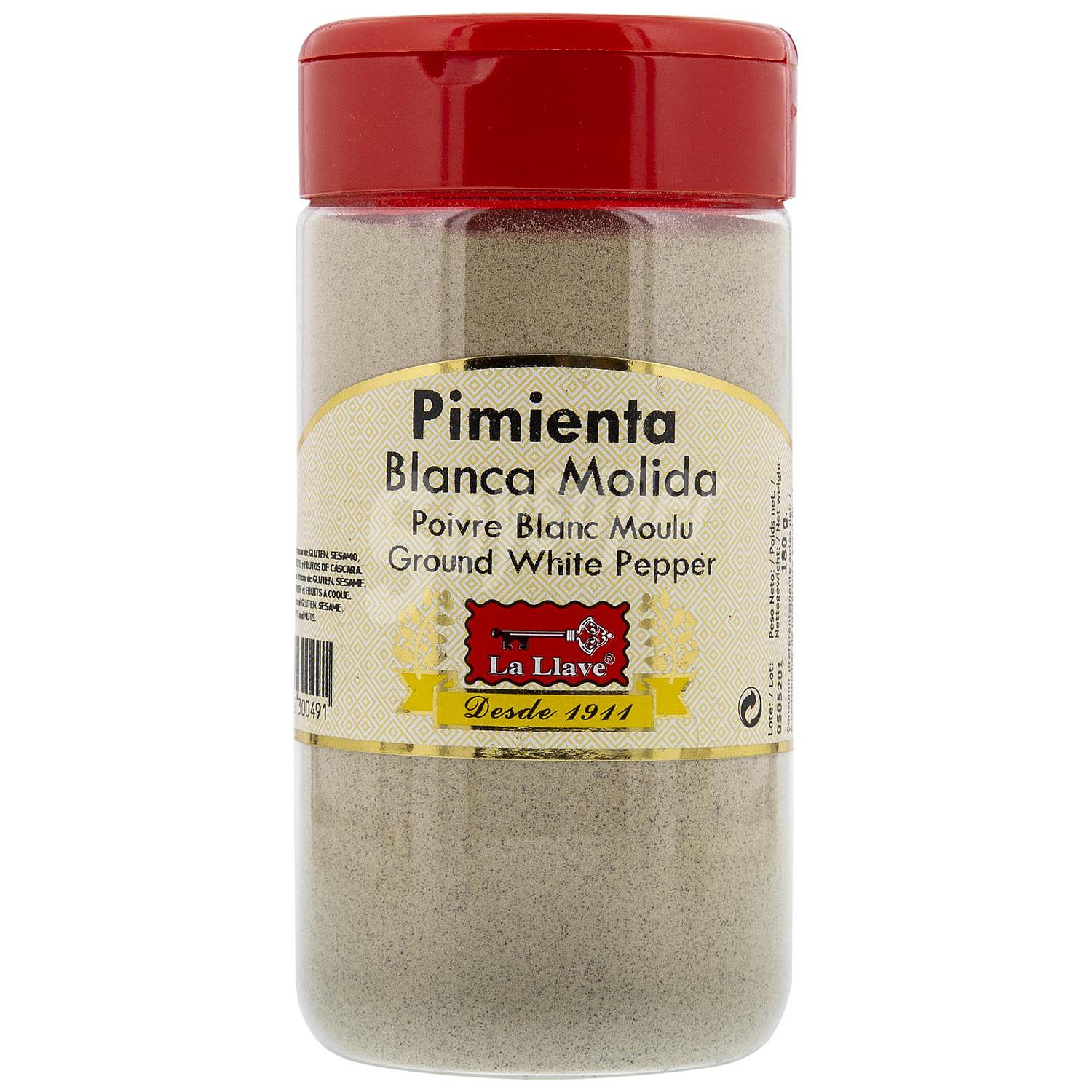 Pimienta blanca molida La Llave