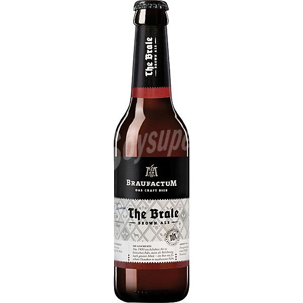 The Brale cerveza tostada artesana variedad Brown Ale alemana