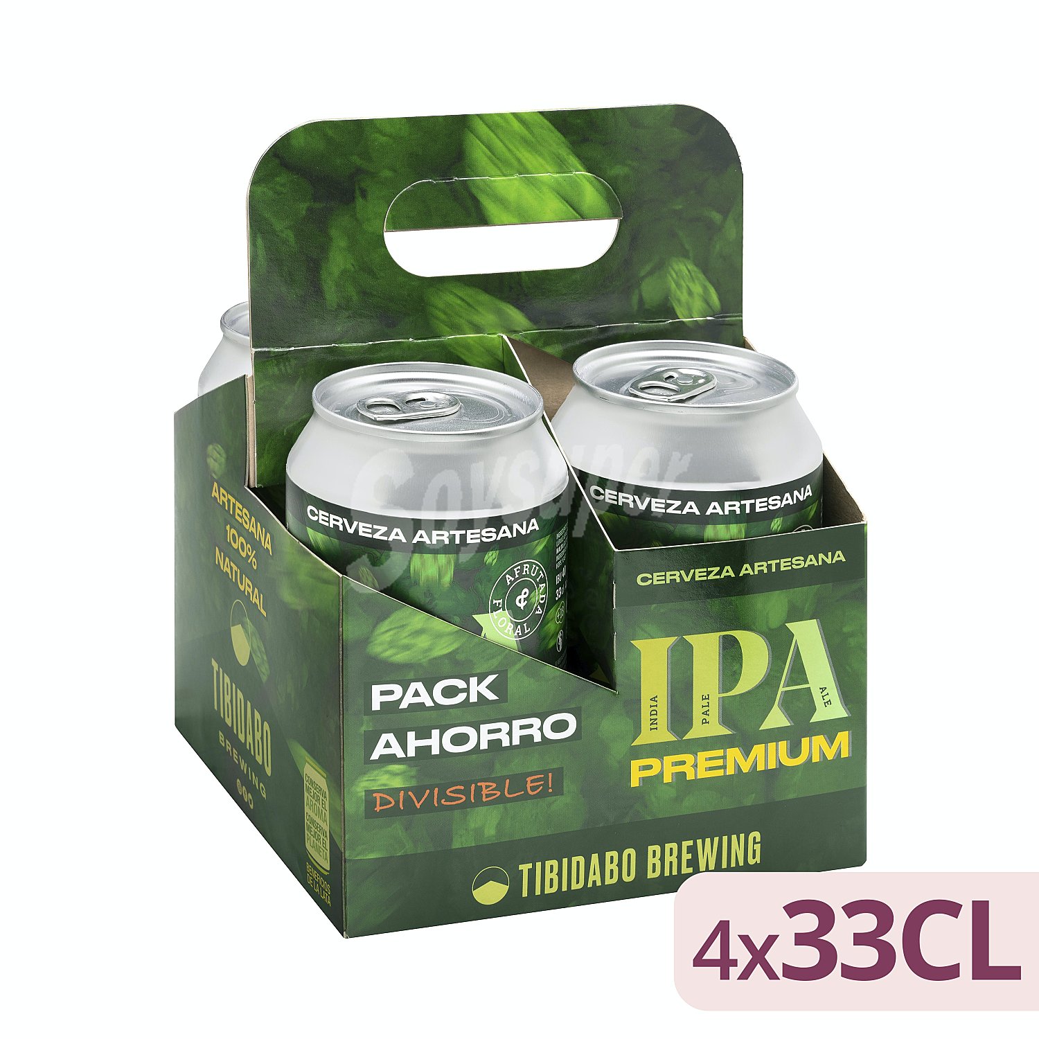 Cerveza artesanal IPA premium