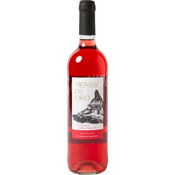 Vino rosado D.O. Navarra elaborado para grupo del El Corte Ingles botella 75 cl