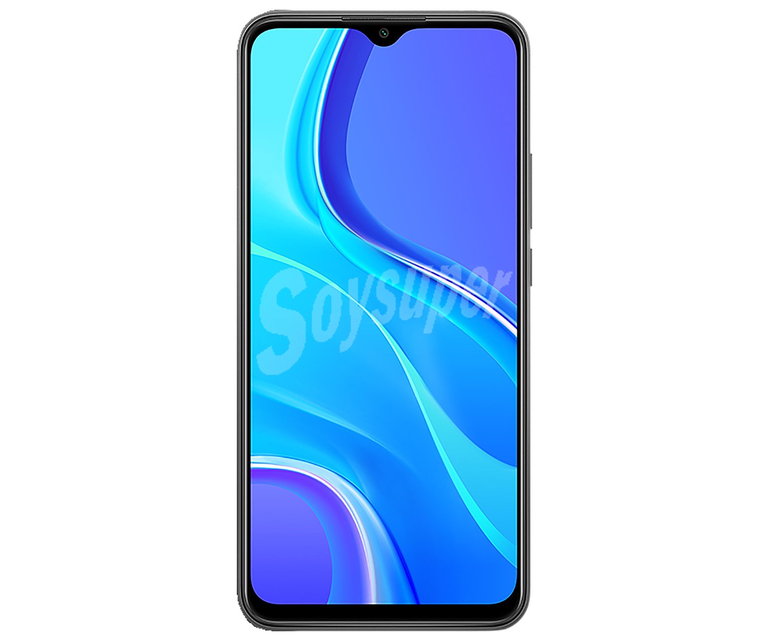 Smartphone 16,58cm (6,53") gris carbono, Octa-Core, 4GB Ram, 64GB, microsd, 13+8+5+2 Mpx, Dual-Sim, miui 11 (android 10) Redmi 9