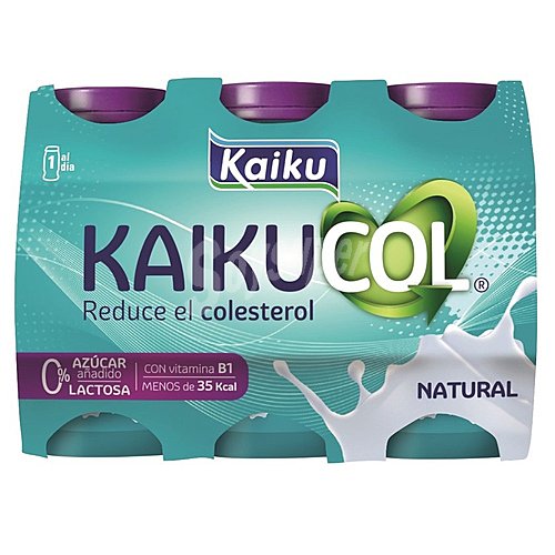 Kaikucol Yogur líquido con sabor natural kaikucol Zero