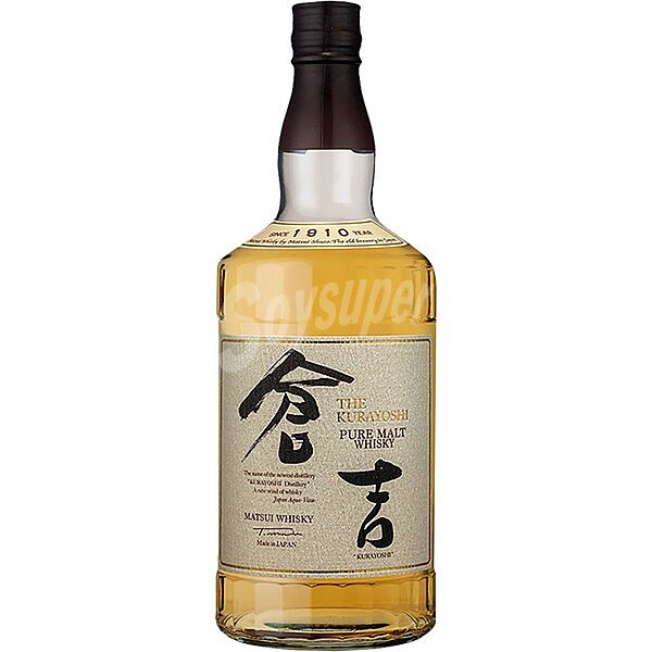 Whisky japonés de malta