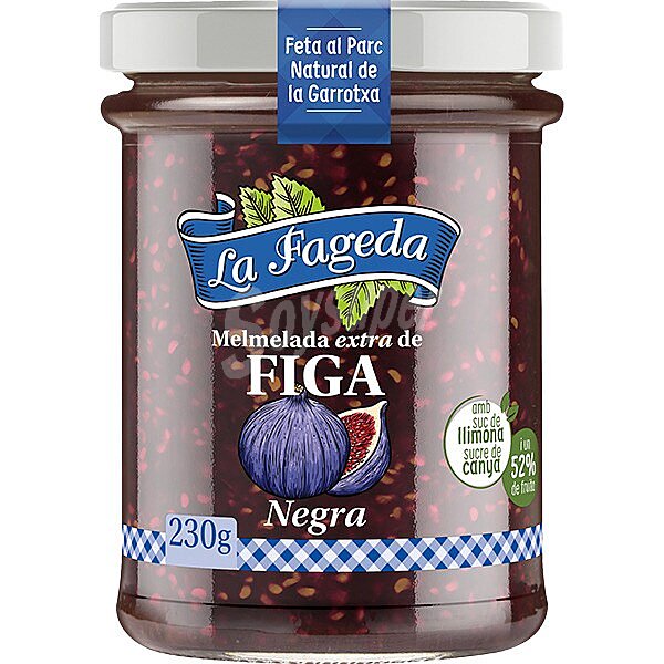 Mermelada de higo negro extra