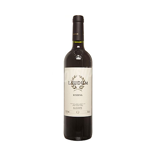 Laudum Vino tinto reserva con D.O. Alicante laudum