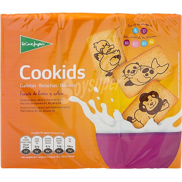 Cookids galletas de desayuno