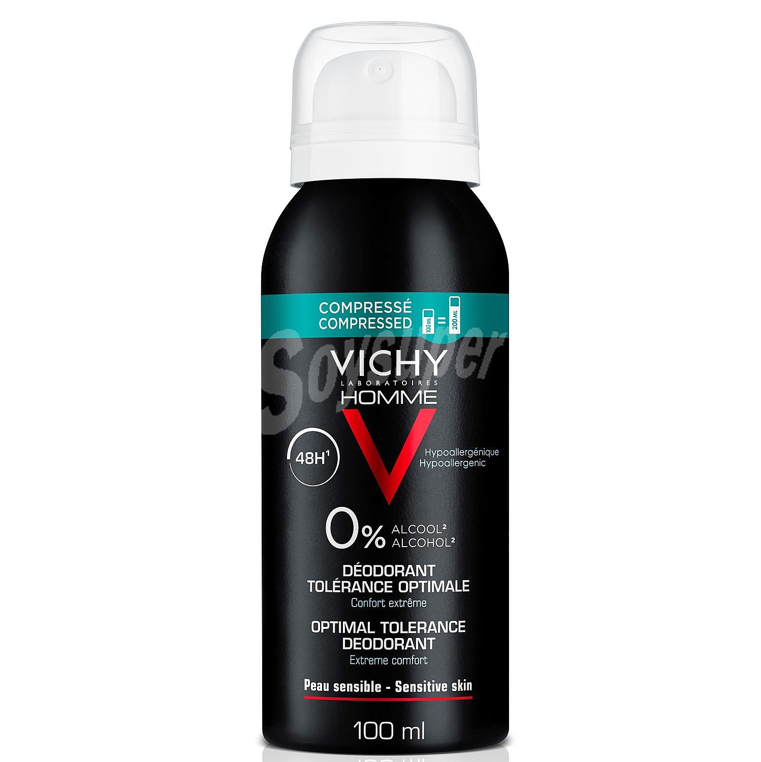 Desodorante en spray para hombre pieles sensibles Vichy