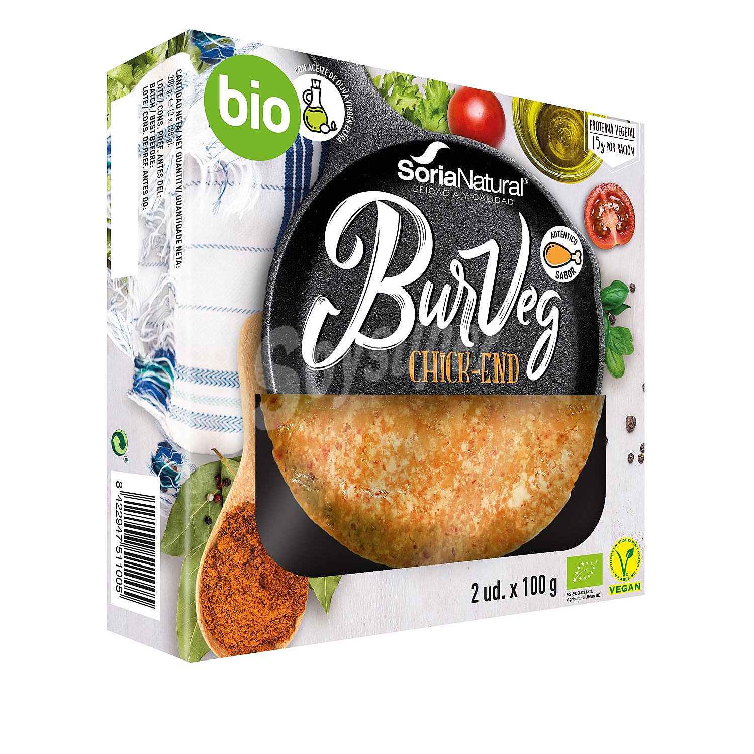 Preparado vegetal ecológico Burveg Chick-End Soria Natural