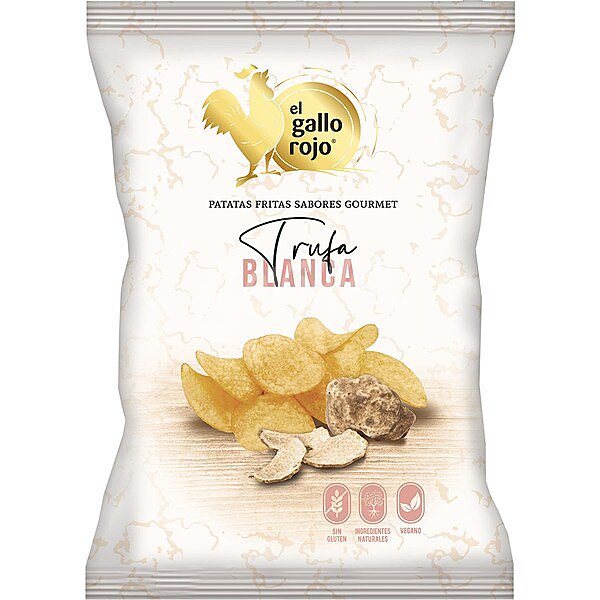 Patatas friras sabor trufa blanca Sin Gluten