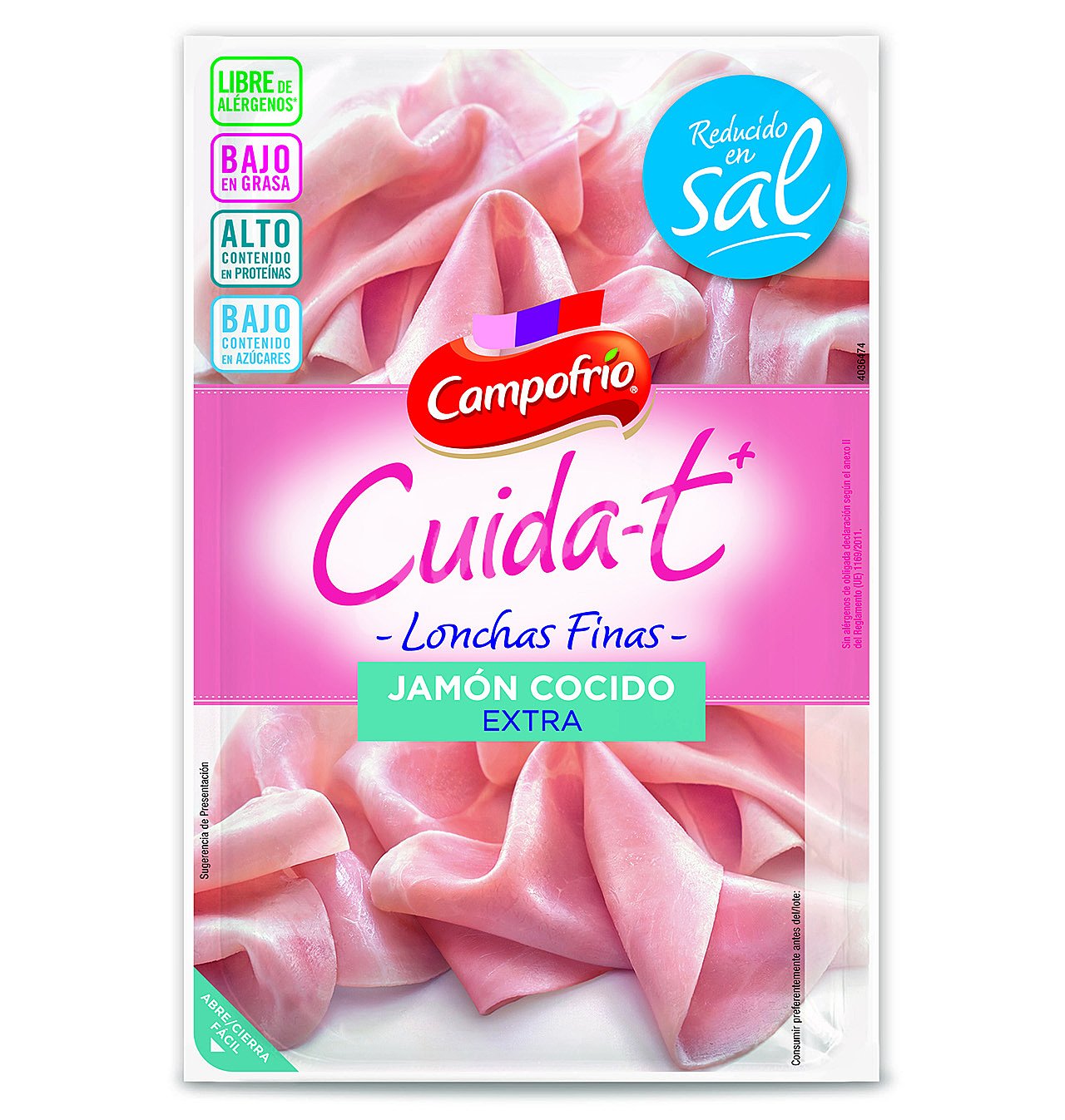 Jamon cuidat+ cocido