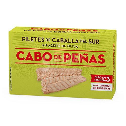 Cabo DE peñas Caballa del Sur, filetes en aceite de oliva cabo DE peñas