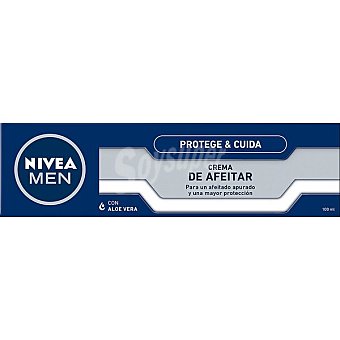 Crema de afeitar suave piel normal y seca tubo 100 ml