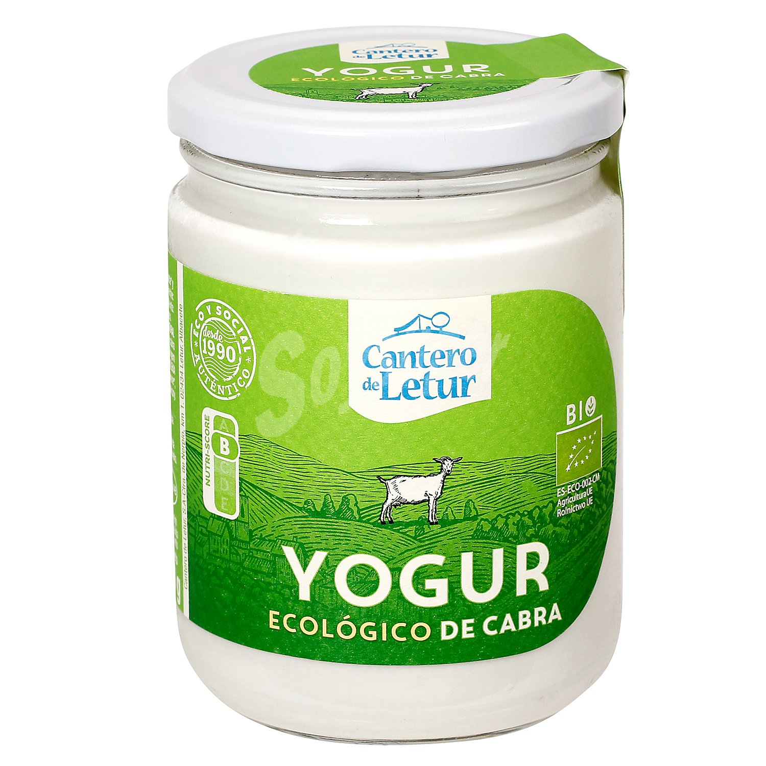 Yogur natural de cabra eco frasco 420 gr