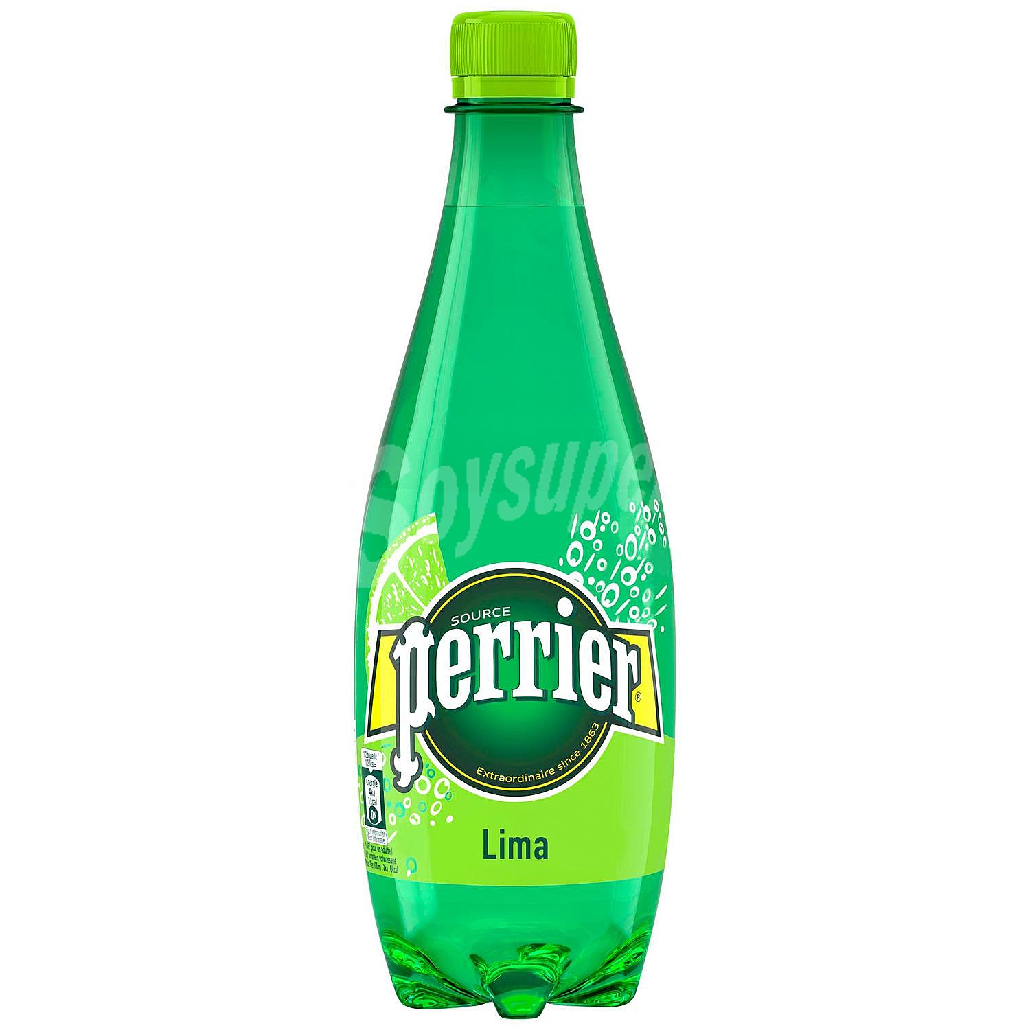 Agua mineral con gas Perrier sabor lima