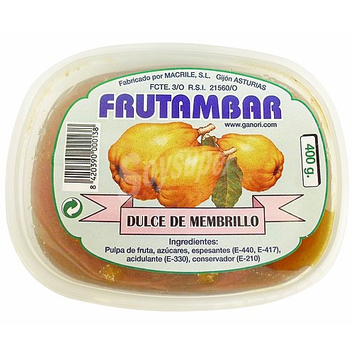 Frutambar Dulce de membrillo frutambar