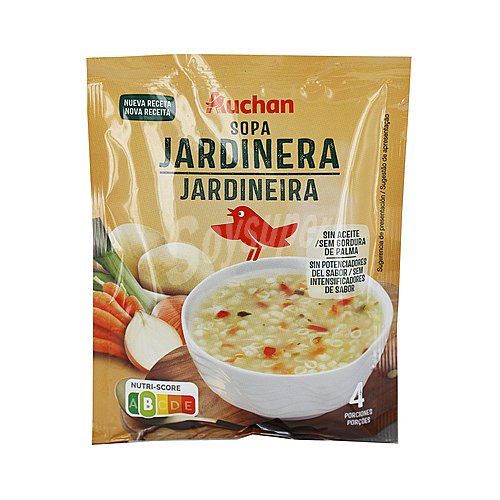 Producto alcampo Sopa jardinera con conchitas producto alcampo