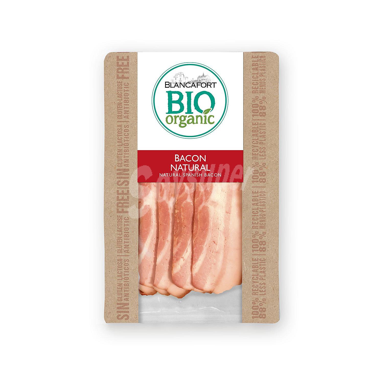 Bacon loncheado ecológico blancafort BIO organic