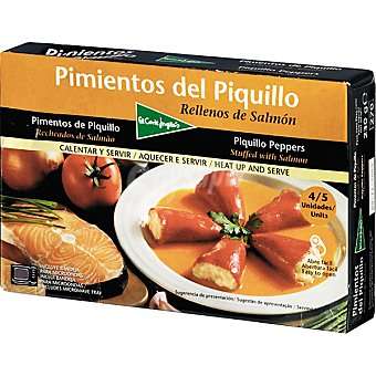 Pimientos del piquillo rellenos de salmón