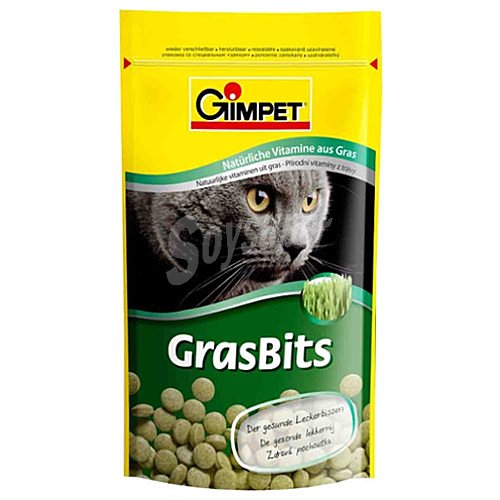 Grasbits snacks de gato de vitamina natural Grain Free