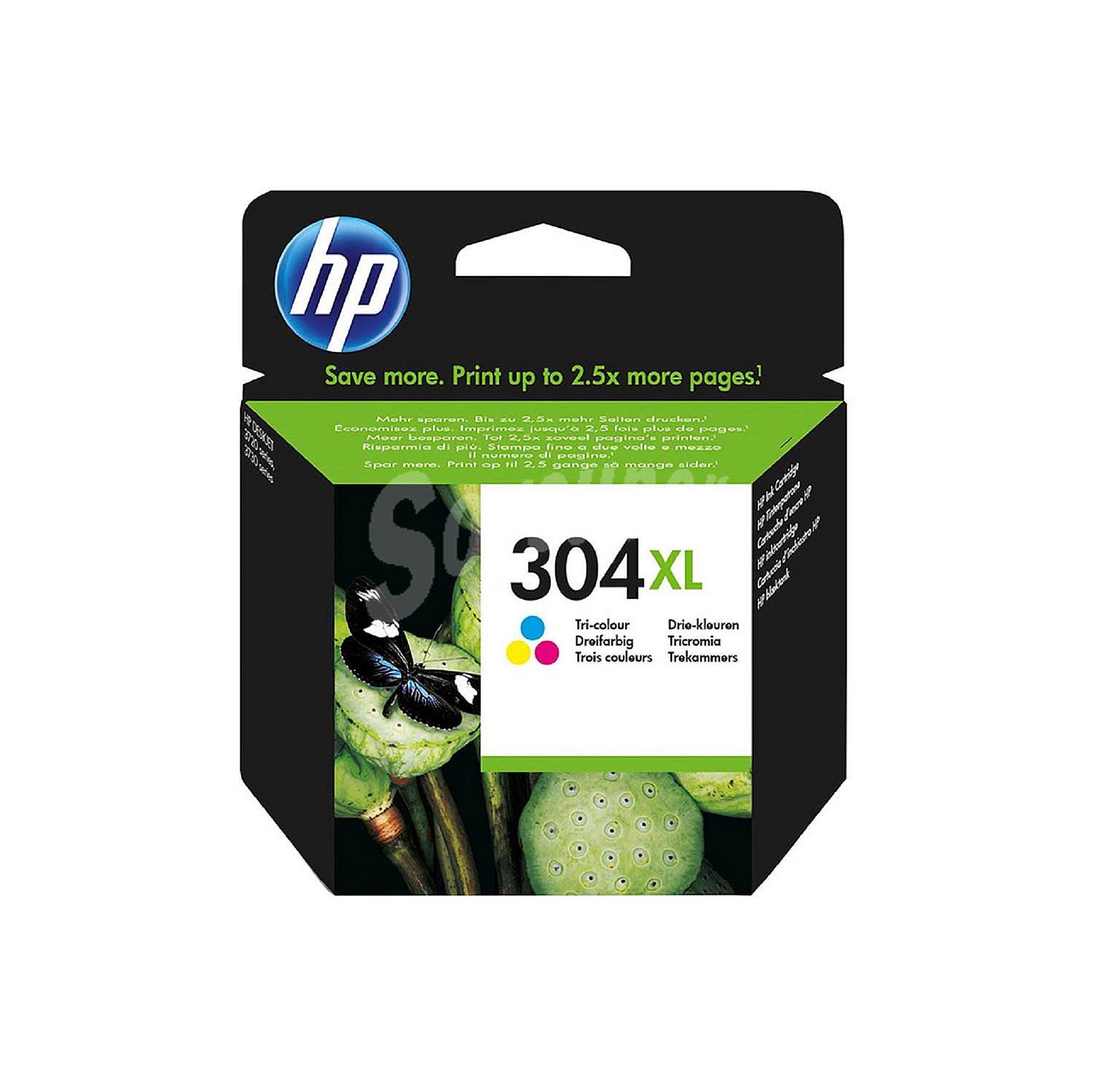 Cartucho de Tinta HP 304XL - Tricolor