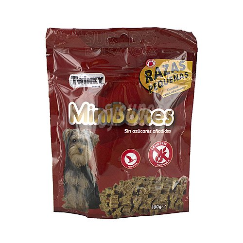 Twinky Snack para perros (razas pequeñas) twinky minibones