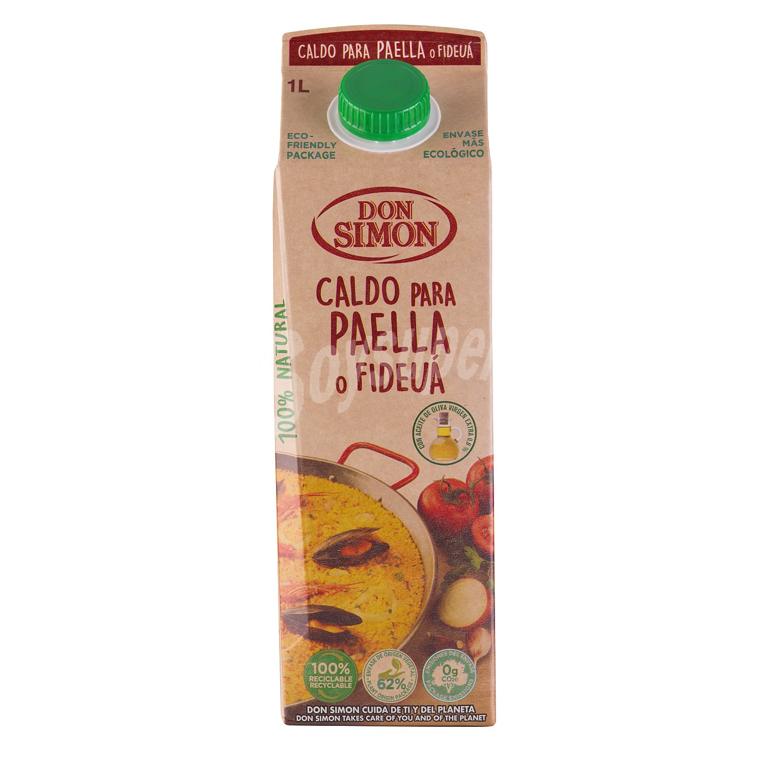 Caldo para paella envase 1 lt