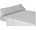 Juego de sábanas pirineo para cama de 105cm, 100% poliéster color gris,