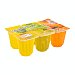 Gelatina sabores (2 limón, 2 naranja, 2 multifrutas)