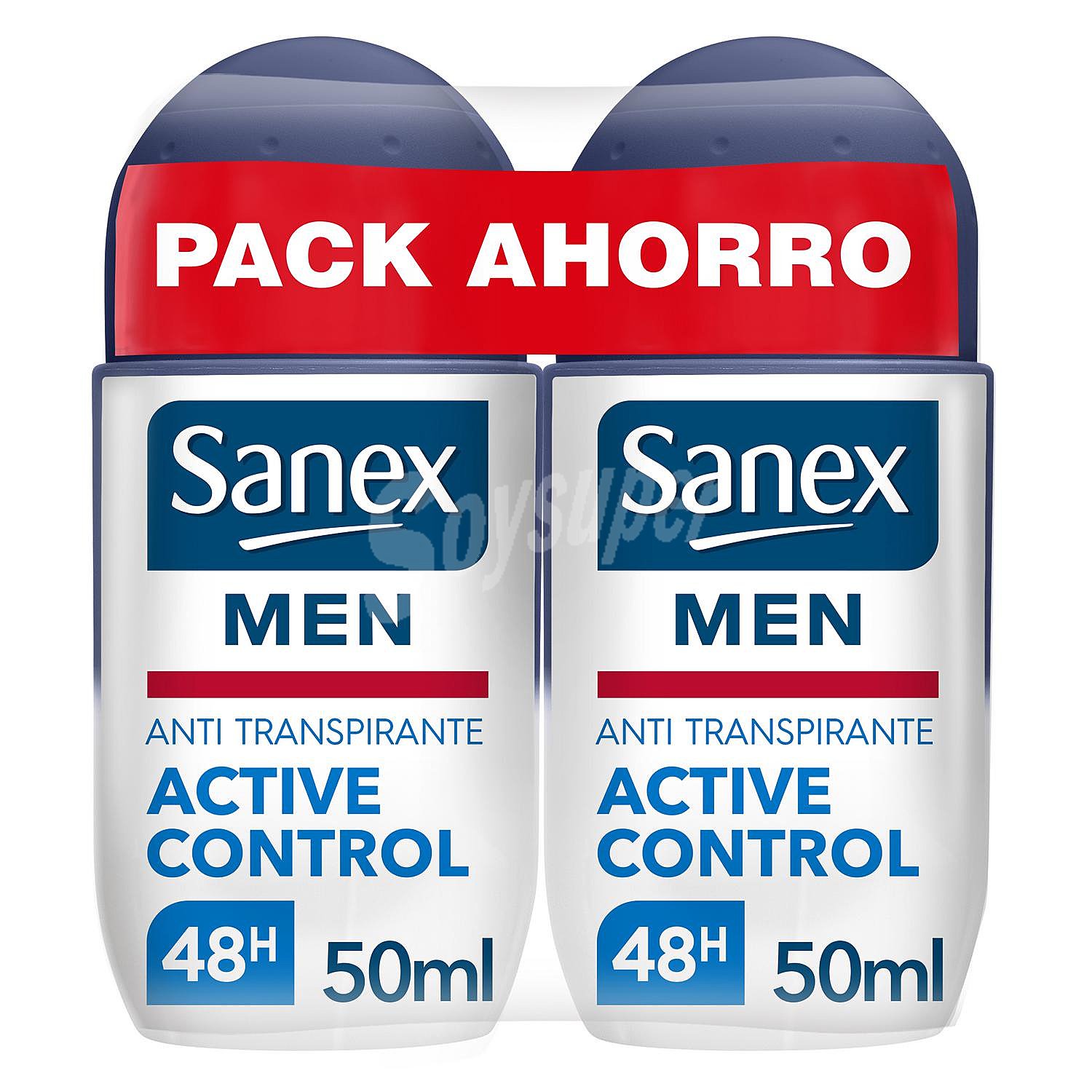 Desodorante roll-on active control 48h antitranspirante Sanex Men