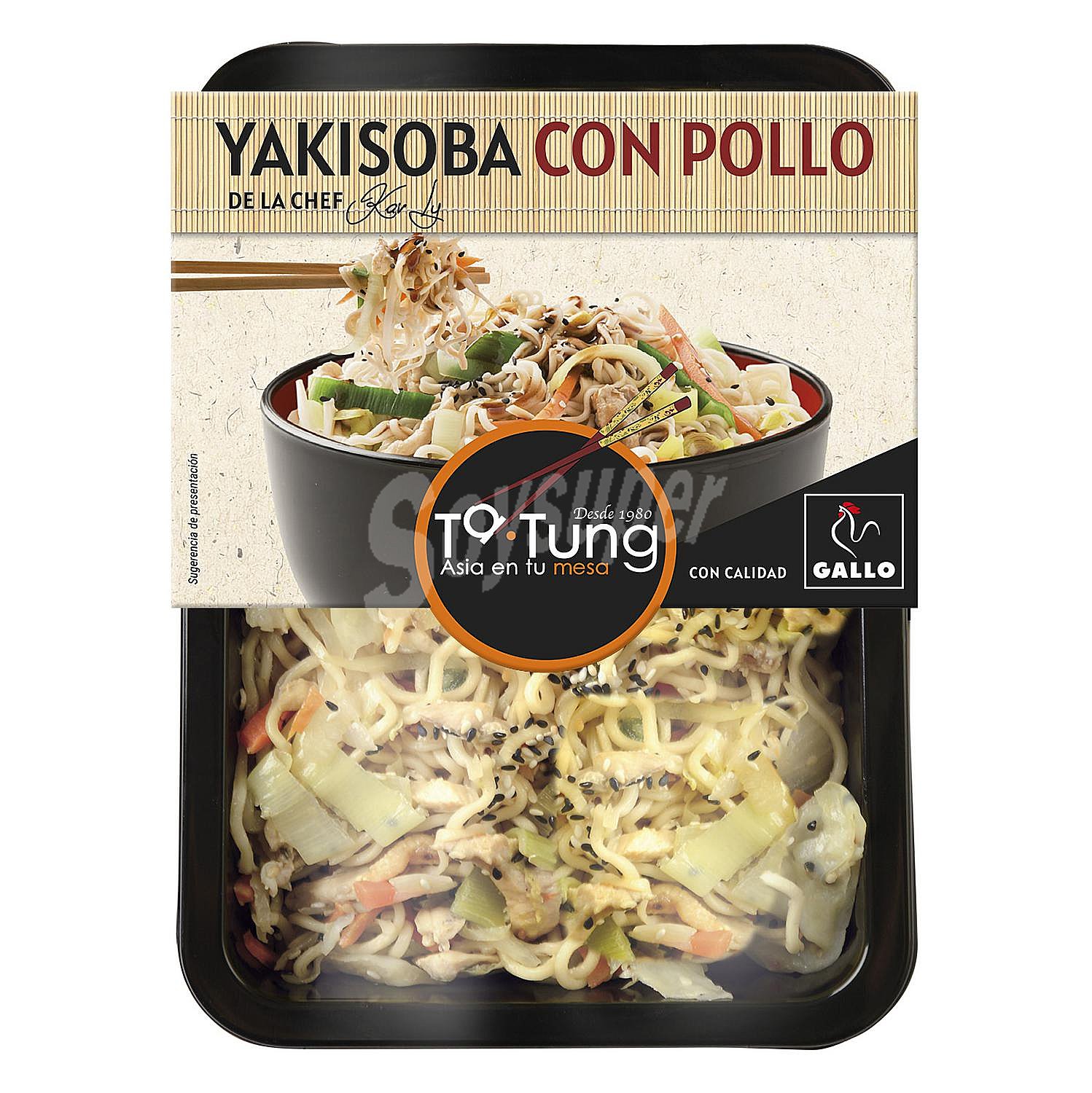 Yakisoba con pollo Ta-Tung