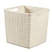 Cesta Jute Cuadrada curver 28x27x28 cm - Beige