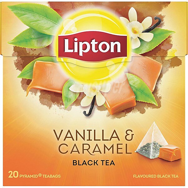 Lipton Té de vainilla y caramelo lipton