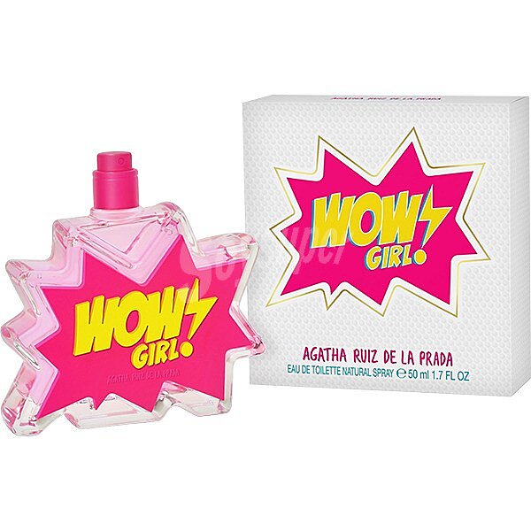 Eau de toilette para mujer con vaporizador en spray WOW girl