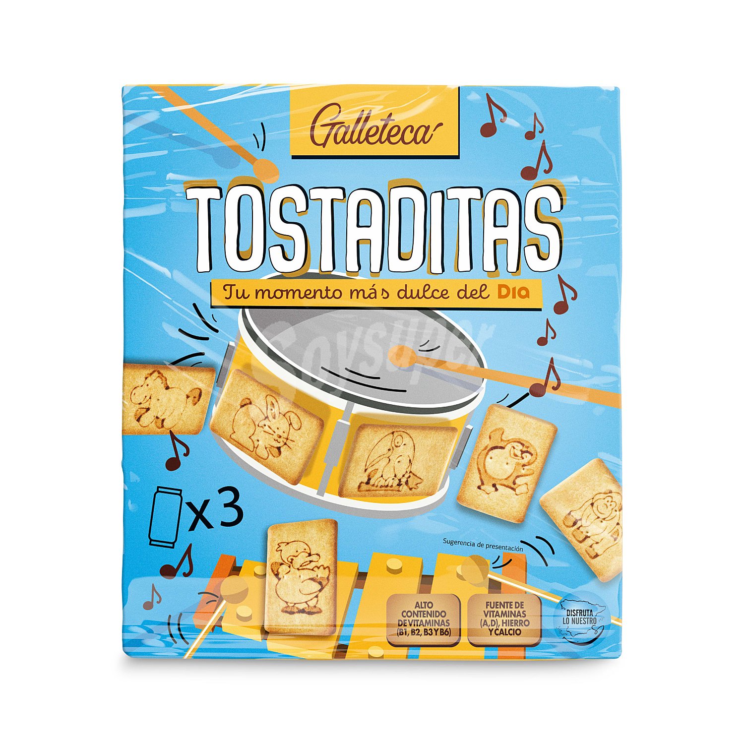 Galletas tostaditas Galleteca