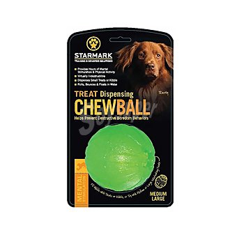 Julius K9 Pelota Chew Ball Talla medio-larga JULIUS-K9 starmark