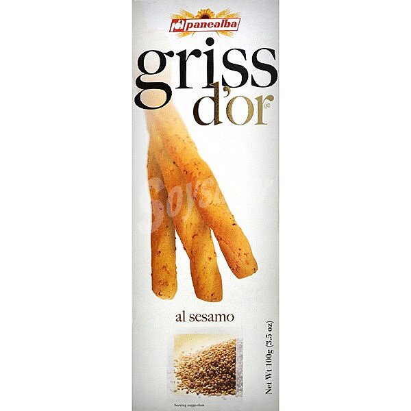 Griss D'or grissines al sésamo