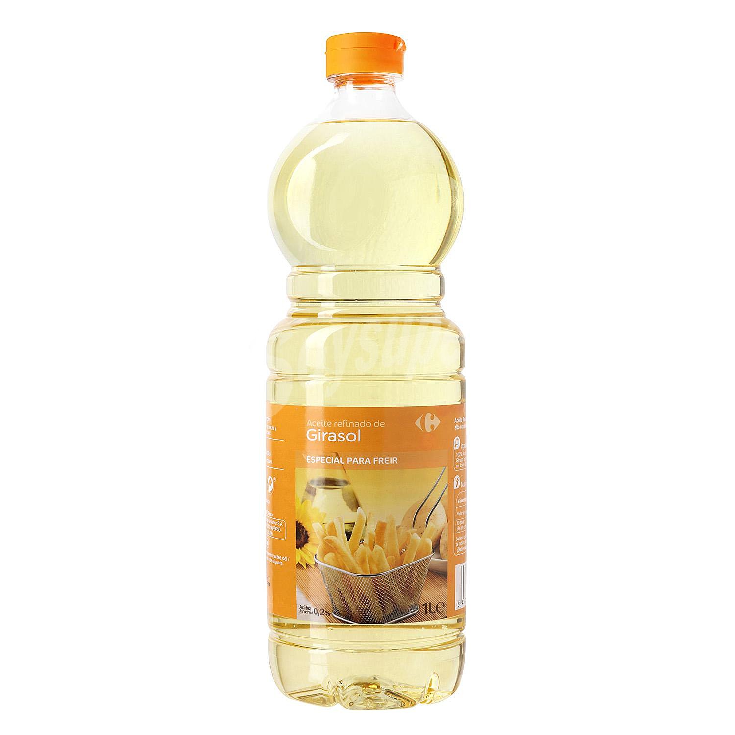 Aceite de girasol especial para freír