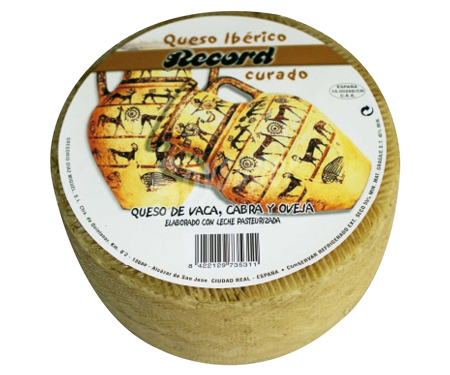 Queso mezcla curado