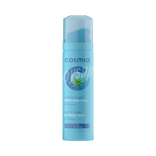 Cosmia Gel depilatorio hidratante en spray, con aloe vera y especial pieles sensibles cosmia