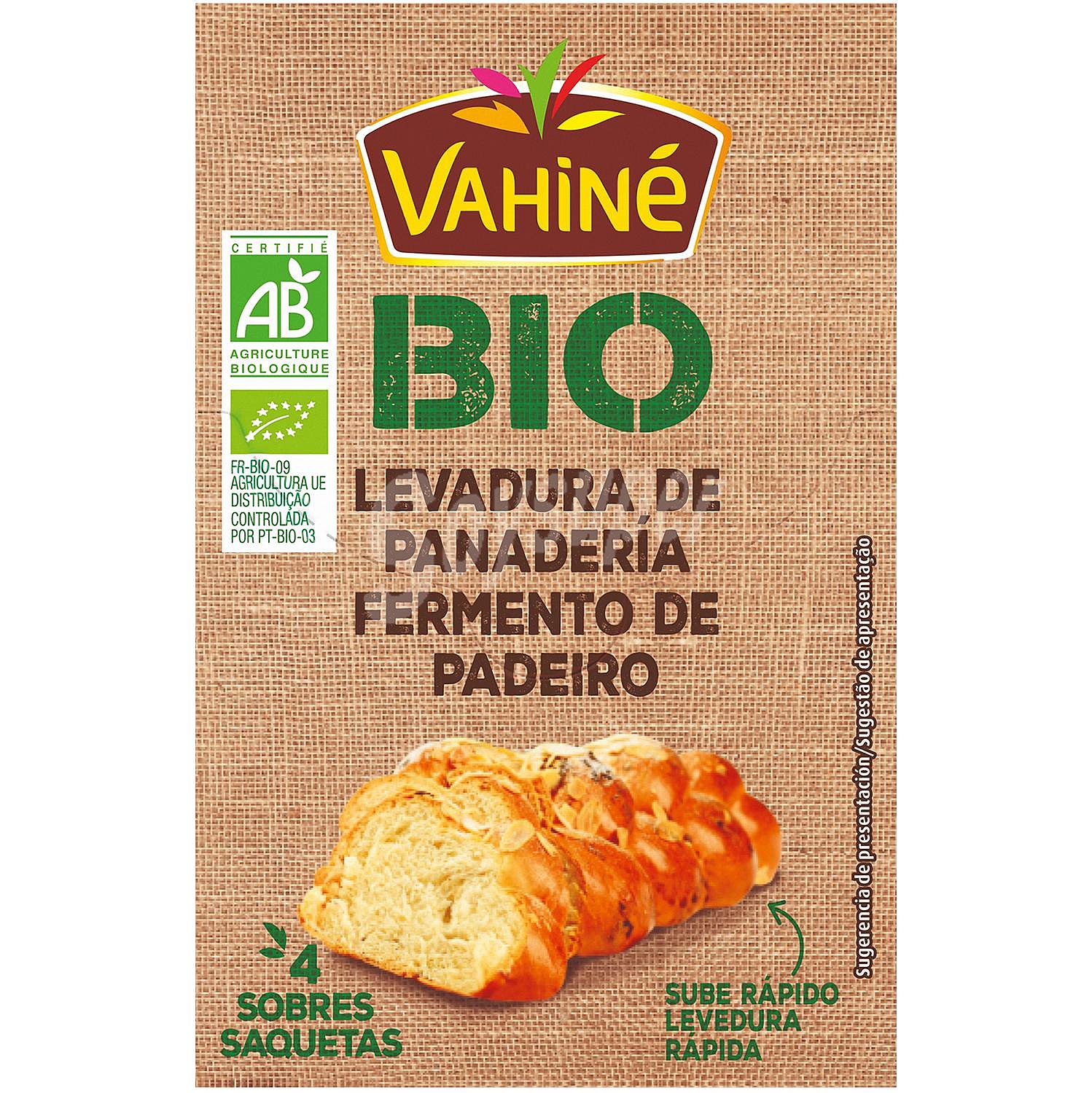 Levadura de panadería ecológica Vahiné