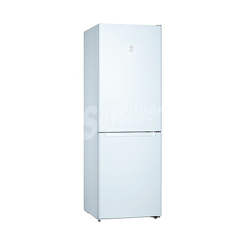 Frigorífico combi balay 3KFE 561 WI, NO frost, clasificación energética: E, H: 186cm, A: 60cm, F: 66cm, capacidad total