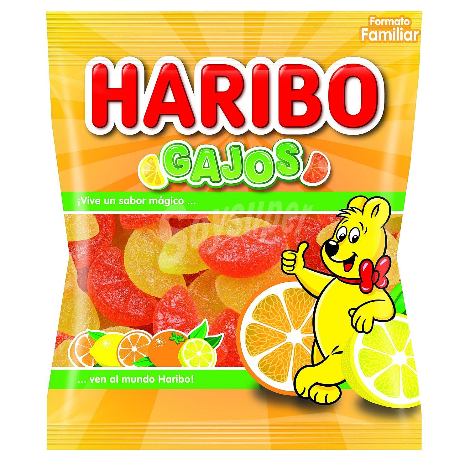 Caramelos de goma Gajos Haribo