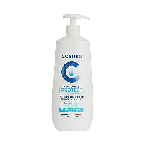 Cosmia Gel para ducha o baño dermoprotector y con textura crema, para todo tipo de pieles cosmia Dermo confort protect